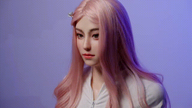 刚刚，上海发布会惊现“硅基少女”, 全球首款完全仿生具身智能机器人亮相(图1)